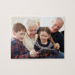 Gezinsherinneringen Persoonlijke Ouderfoto Legpuzzel