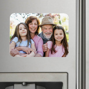 Gezinsherinneringen Persoonlijke Ouderfoto Magneet