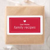 Gezinsherwinning Etiket (Insitu)