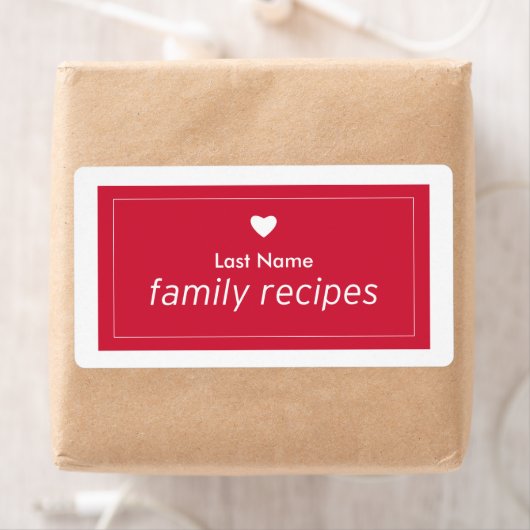 Gezinsherwinning Etiket (Insitu)