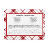 Gezinsherwinning kerst keepomwille magneet (Horizontaal)