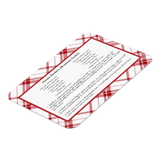 Gezinsherwinning kerst keepomwille magneet (Linkerzijde)