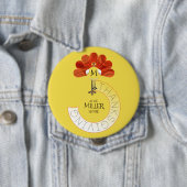 Gezinsherziening Turkije Ronde Button 4,0 Cm (In situ)