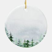 Gezinskersthuis Keramisch Ornament (Achterkant)