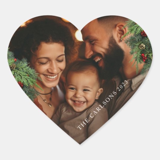 Gezinskiezer Hart Sticker (Voorkant)