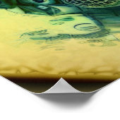 Gezinskreeft - patroonpareidolia poster (Hoek)