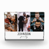 Gezinsleden - Aangepaste foto-naam Fotoblokken (Voorkant)