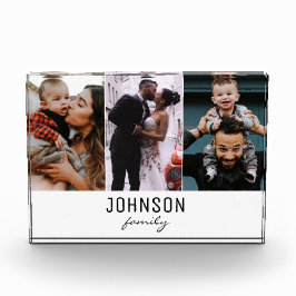 Gezinsleden - Aangepaste foto-naam Fotoblokken