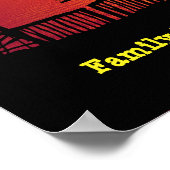 Gezinsliefhebbers van Poster (Hoek)