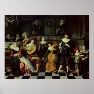 Gezinsmakende muziek poster