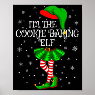 Gezinsmatching Vrouwen Meisjes De Cookie Bakken El Poster
