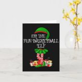 Gezinsmatching Vrouwen Meisjes De Fun Basketbal El Kaart (Gele Bloem)