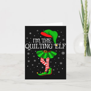 Gezinsmatching Vrouwen Meisjes Ik ben de Quilting Kaart