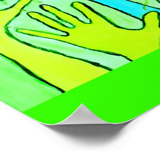 Gezinsmenselijkheid Poster (Hoek)