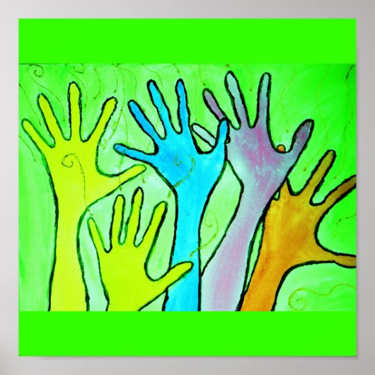 Gezinsmenselijkheid Poster (Voorkant)