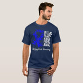 Gezinsondersteuning Artrogryposis Bewustheid T-shirt (Voorkant volledig)