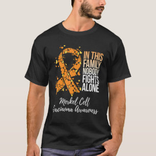 Gezinsondersteuning Merkel Cell Carcinoma Bewusthe T-shirt