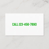 gezinsonderzoeker visitekaartje (Achterkant)