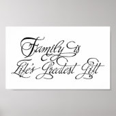 Gezinsopgave Poster (Voorkant)