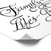 Gezinsopgave Poster (Hoek)