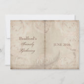 Gezinsopnamen - Uitnodigingen -  PLANNING (Achterkant)