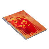 Gezinsportret Schilderij van Hedendaagse Kunst Notitieboek (Rechterzijde)