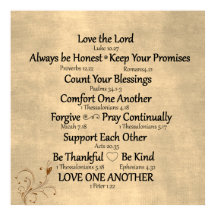 Gezinsregels met bijbelversie