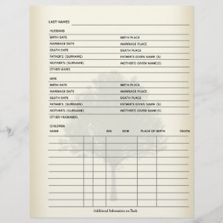 Gezinsregister genealogon