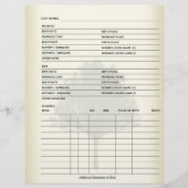 Gezinsregister genealogon (Voorkant)