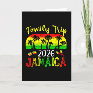 Gezinsreis Jamaica 2026 Zomer Vakantie Strandmat Kaart