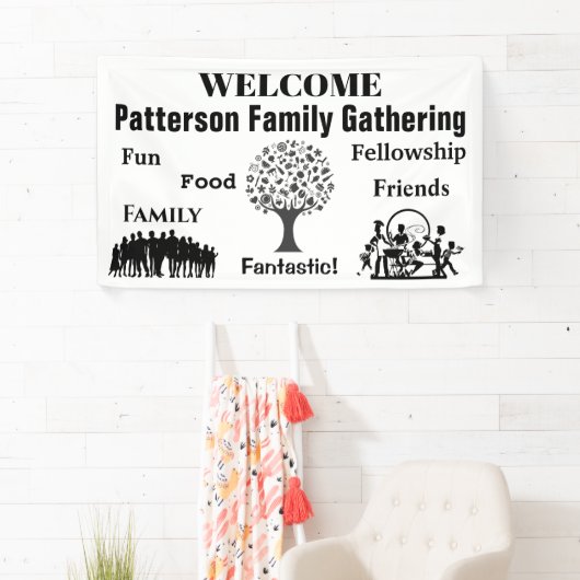 Gezinsreünie Geëerd -  Spandoek (Insitu)