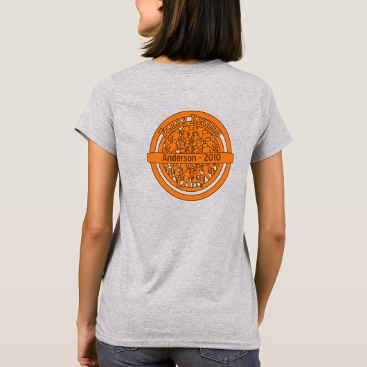 Gezinsreünie T-shirts (Achterkant)