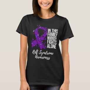 Gezinssteun Paarse Lint Rett Syndroom Bewustzijn T-shirt