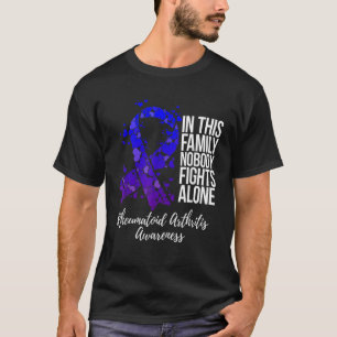 Gezinssteun Reumatoïde Artritis Bewustzijn T-shirt