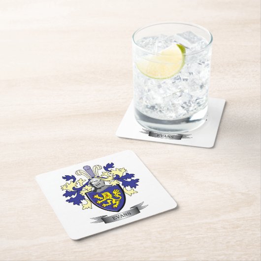 Gezinssteunlaag Evans Kartonnen Onderzetters (Insitu)