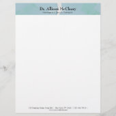 Gezinstherapeut van consultant voor huwelijks- en  briefhoofd sjabloon (Voorkant)