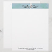 Gezinstherapeut van consultant voor huwelijks- en  briefhoofd sjabloon (Voorkant / Achterkant)