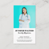 gezinstherapeut | Visitekaartje van de arts (Voorkant)