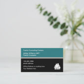 Gezinstherapie Klinische onderzoeken Visitekaartje (Staand voorkant)