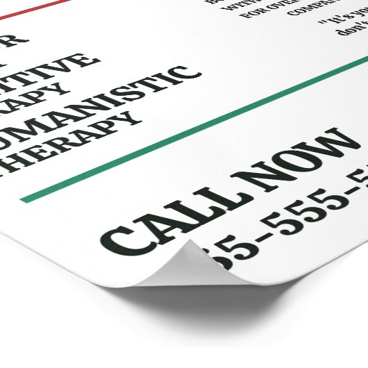 Gezinstherapie Zorgontwerp Psychotherapeutisch the Poster (Hoek)