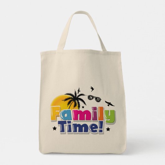 gezinstijd | maakt herinneringen samen tote bag (Achterkant)