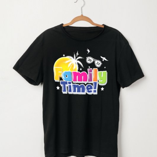 gezinstijd | Samen herinneringen maken in 2024 T-shirt