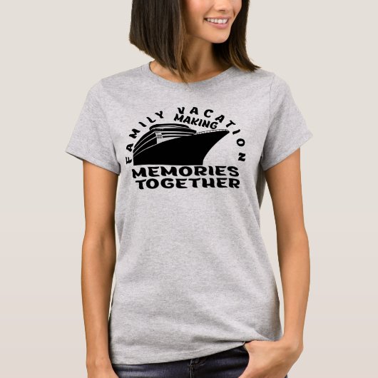 GEZINSVACATIE. T-SHIRT (Voorkant)