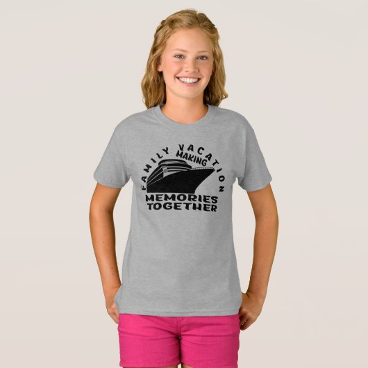 GEZINSVACATIE. T-SHIRT (Voorkant volledig)