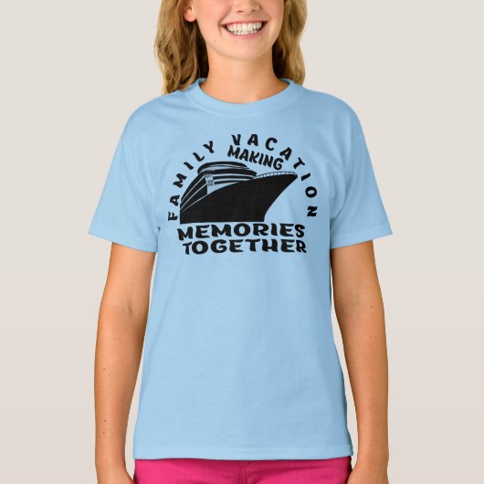 GEZINSVACATIE. T-SHIRT (Voorkant)