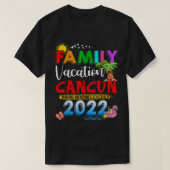 Gezinsvacature Cancun maakt herinneringen samen 20 T-shirt (Design voorkant)