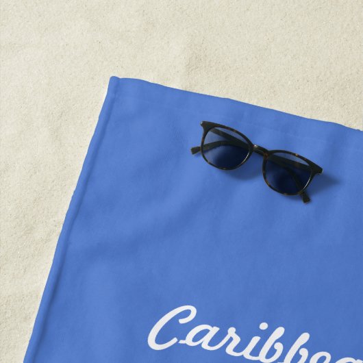 Gezinsvakantie cruise grafisch gepersonaliseerd strandlaken (In situ)