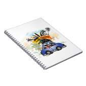 Gezinsvakantie die herinneringen samenbrengt - fam notitieboek (Rechterzijde)