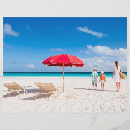 Gezinsvakantie Flyer (Voorkant)