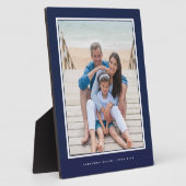 Gezinsvakantie Fotogeheugen Keepomwille Navy Lijst Fotoplaat (Zijkant)